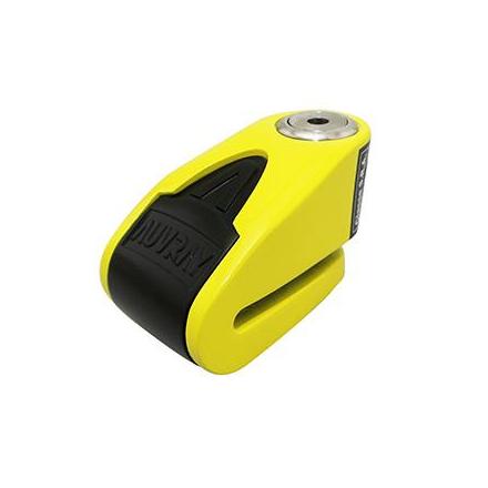 151482 ANTIVOL BLOQUE DISQUE AUVRAY B-LOCK 10 AVEC ALARME SONORE DIAM 10 mm JAUNE (CLASSE SRA) xxx Info AUVRAY 