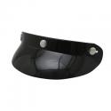 CASQUETTE TROIS PRESSIONS CASQUE JET MT LEMANS-CUSTOM NOIRE