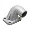 PIPE ADMISSION CYCLO MALOSSI MONTAGE SOUPLE POUR MBK 51 DIAM INT 19 - DIAM EXT 25mm -02 6572B-