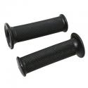 REVETEMENT POIGNEE DOMINO SCOOT-CYCLO 1127 NOIR 115mm CLOSED END (PAIRE) -DOMINO ORIGINE-