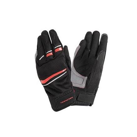 155118 GANTS PRINTEMPS-ETE TUCANO PENNA NOIR-ROUGE REFLEX T12 (XXL) (HOMOLOGUE EN13594:2015) (COMPATIBLE ECRAN TACTILE) xxx In