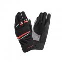 GANTS PRINTEMPS-ETE TUCANO PENNA NOIR-ROUGE REFLEX T12 (XXL) (HOMOLOGUE EN13594:2015) (COMPATIBLE ECRAN TACTILE)