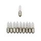 154358 AMPOULE-LAMPE 12V 21W NORME H21W CULOT BAX9S MINI LONG ERGOT DEPORTE BLANC (CLIGNOTANT) (x10) -VICMA- xxx Info VICMA 