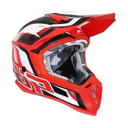 152585 CASQUE CROSS ADULTE PROGRIP 3180 ROUGE-BLANC M xxx Info PROGRIP 