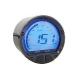 152550 COMPTE TOURS KOSO DIGITAL DL-02R NOIR 0 A 20 000 TRS + THERMOMETRE 0 A 250°C + HORLOGE xxx Info KOSO 