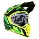 152598 CASQUE CROSS ADULTE PROGRIP 3180 VERT-JAUNE L xxx Info PROGRIP 