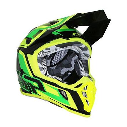 152598 CASQUE CROSS ADULTE PROGRIP 3180 VERT-JAUNE L xxx Info PROGRIP 