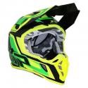 CASQUE CROSS ADULTE PROGRIP 3180 VERT-JAUNE L