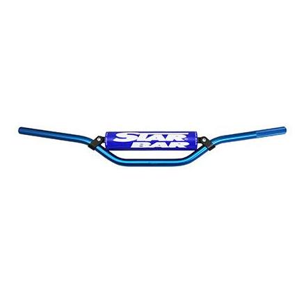 154315 GUIDON MOTO STAR BAR CROSS MX-ENDURO ALU 2014 T6 DIAM 22,2mm L800mm H86mm BLEU AVEC BARRE DE RENFORT xxx Info ARTEK 