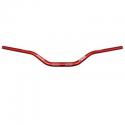 GUIDON MOTO STAR BAR CROSS BOOSTER MX ALU 2014 T6 DIAM 28,6mm L820mm H90mm ROUGE (DIAM VARIABLE 22,2-28,6-22,2)