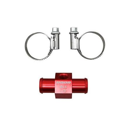 153852 ADAPTATEUR DE REFROIDISSEMENT VOCA T-LINK 16mm 1-8" ROUGE" xxx Info Voca Racing 