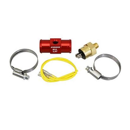 153862 ADAPTATEUR DE REFROIDISSEMENT VOCA T-LINK AVEC THERMOCONTACT 22mm 1-8" ROUGE" xxx Info Voca Racing 