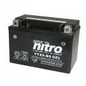 BATTERIE 12V 8 Ah NTX9-BS NITRO MF SANS ENTRETIEN AVEC PACK ACIDE (Lg150xL87xH105mm) (EQUIVALENT YTX9-BS)