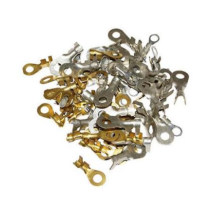 137129 COSSE ELECTRIQUE DE MASSE M6 (SACHET DE 75 PIECES ASSORTIES) xxx Info 