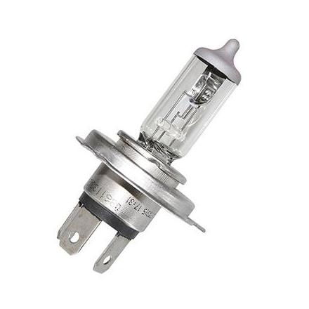 133661 AMPOULE-LAMPE 12V 60-55W NORME H4 CULOT P43T BLANC (PROJECTEUR) (VENDU A L'UNITE) -FLOSSER- xxx Info FLOSSER 