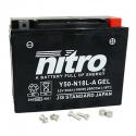 BATTERIE 12V 20 Ah N50N18L-A NITRO SLA SANS ENTRETIEN PRETE A L'EMPLOI (Lg205xL90xH162mm) (EQUIVALENT Y50N18L-A - AGM - GEL)