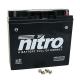 125787 BATTERIE 12V 18Ah SLA1218 NITRO SANS ENTRETIEN GEL PRET A L'EMPLOI (Lg181xL77xH167) NITRO BATTERIES