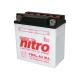 125785 BATTERIE 12V 9 Ah YB9L-A2 NITRO AVEC ENTRETIEN (Lg135xL75xH139) NITRO BATTERIES