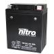 125782 BATTERIE 12V 14Ah YB14L-A2 GEL NITRO SANS ENTRETIEN GEL PRET A L'EMPLOI (Lg134xL88xH166) NITRO BATTERIES