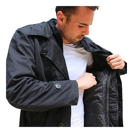 125843 VESTE 3-4 ADX LOOK IN NOIR S (AVEC PROTECTIONS-SANS PLAQUE DORSALE) xxx Info ADX 