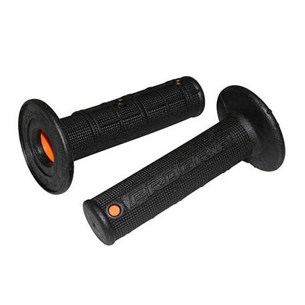 133625 REVETEMENT POIGNEE PROGRIP OFF ROAD 799 DOUBLE DENSITE BASE COLOR ORANGE-NOIR 118mm (PAIRE) (CROSS-MX) xxx Info PROGRIP 