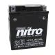 125751 BATTERIE 12V 6 Ah YTX7LBS NITRO SANS ENTRETIEN (GEL PRET A L'EMPLOI) (Lg114xL71xH131) NITRO BATTERIES