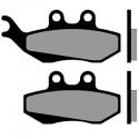 PLAQUETTE DE FREIN POLINI POUR BETA 50 RR ENDURO - GILERA 125 RUNNER - PEUGEOT 125-150 ELYSEO, 125 GEOPOLIS - PIAGGIO 125 BEVERL