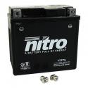 BATTERIE 12V 6 Ah NTZ7S NITRO SLA SANS ENTRETIEN PRETE A L'EMPLOI (Lg113xL70xH105mm) (EQUIVALENT YTZ7S - AGM - GEL)