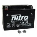 BATTERIE 12V 11 Ah NTZ12S NITRO SLA SANS ENTRETIEN PRETE A L'EMPLOI (Lg150xL87xH110mm) (EQUIVALENT YTZ12S - AGM - GEL)