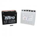 BATTERIE 12V 10 Ah NT12B-BS NITRO MF SANS ENTRETIEN AVEC PACK ACIDE (Lg150xL69xH130mm) (EQUIVALENT YT12B-BS)