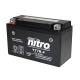 125764 BATTERIE 12V 6,5 Ah YT7B-4 NITRO SANS ENTRETIEN GEL PRET A L'EMPLOI (Lg150xL65xH93) NITRO BATTERIES