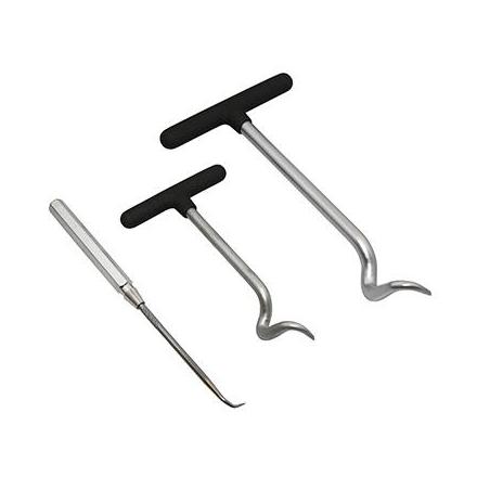 137523 OUTIL POUR ENLEVER JOINTS, TUYAUX, FLEXIBLES (115-150-165 MM) (JEU DE 3 OUTILS) BUZZETTI (4943) xxx Info BUZZETTI 