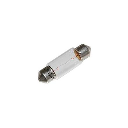 133679 AMPOULE-LAMPE 12V 10W NORME C5W CULOT SV 8.5-11X35 NAVETTE BLANC (FEU DE POSITION) (VENDU A L UNITE) -FLOSSER- xxx Info 