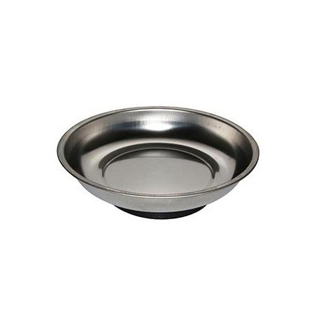 137514 RECIPIENT MAGNETIQUE ROND POUR RECEVOIR LES VIS AU DEMONTAGE (DIA 150 MM) AVEC CAOUTCHOUC ANTI-DERAPANT -BUZZETTI- (054