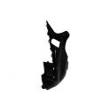 CARENAGE-SABOT MOTEUR SCOOT ADAPTABLE GILERA 50 RUNNER 1997-2005 NOIR BRILLANT GAUCHE