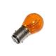 133662 AMPOULE-LAMPE 12V 21-5W NORME P21-5W CULOT BAY15D AMBREE (FEU POSITION + STOP) (VENDU A L'UNITE) -FLOSSER- xxx Info FLOS