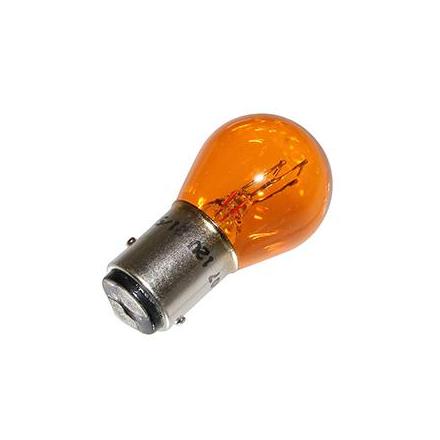 133662 AMPOULE-LAMPE 12V 21-5W NORME P21-5W CULOT BAY15D AMBREE (FEU POSITION + STOP) (VENDU A L'UNITE) -FLOSSER- xxx Info FLOS