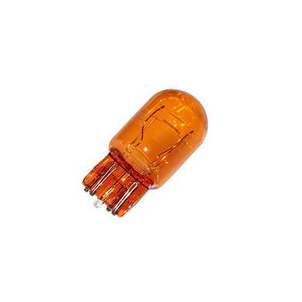 133664 AMPOULE-LAMPE 12V 21-5W NORME W3W CULOT W3x16Q WEDGE ORANGE (COMPTEUR ET CLIGNOTANTS) (BOITE DE 10) -FLOSSER- xxx Info