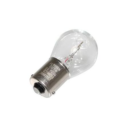 133665 AMPOULE-LAMPE 6V 21W NORME P21W CULOT BA15S GRAISSEUR BLANC (FEU DE POSITION) (VENDU A L UNITE) -FLOSSER- xxx Info FLOS