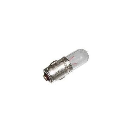 133668 AMPOULE-LAMPE 6V 1.2W NORME T4W CULOT BA7S TEMOIN BLANC (FEU DE POSITION) (BOITE DE 10) -FLOSSER- xxx Info FLOSSER 