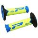 143768 REVETEMENT POIGNEE PROGRIP OFF ROAD 788 TRIPLE DENSITE SPECIAL EDITION FLUO DESIGN BLEU LIGHT-JAUNE FLUO-NOIR 115mm (PAIR