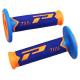 143771 REVETEMENT POIGNEE PROGRIP OFF ROAD 788 TRIPLE DENSITE SPECIAL EDITION FLUO DESIGN ORANGE FLUO-BLEU LIGHT-BLEU 115mm (PAI