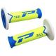 143767 REVETEMENT POIGNEE PROGRIP OFF ROAD 788 TRIPLE DENSITE SPECIAL EDITION FLUO DESIGN BLEU LIGHT-JAUNE FLUO-BLANC 115mm (PAI