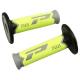 143649 REVETEMENT POIGNEE PROGRIP OFF ROAD 788 TRIPLE DENSITE SPECIAL EDITION FLUO DESIGN GRIS-JAUNE FLUO-NOIR 115mm (PAIRE) (CR