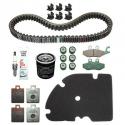 KIT ENTRETIEN MAXISCOOTER ORIGINE PIAGGIO 250 MP3 LT 2008- (AVEC GUIDES VARIATEUR) -1R000381-