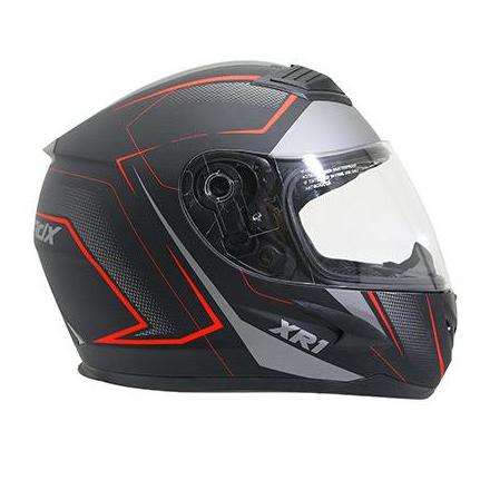 156577 CASQUE INTEGRAL ADX XR1 SHADOWS NOIR-ROUGE MAT XXXL xxx Info ADX 