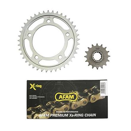 156980 KIT CHAINE ADAPTABLE HONDA 1000 TR FIRESTORM 1997>2006 530 16x41 (DEMULTIPLICATION ORIGINE) -AFAM- xxx Info AFAM 