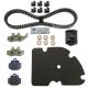 157049 KIT ENTRETIEN MAXISCOOTER ORIGINE PIAGGIO 125 VESPA GT 2004>2006, 125 GTS 2007>2012 (AVEC GUIDES VARIATEUR) -1R000385- x