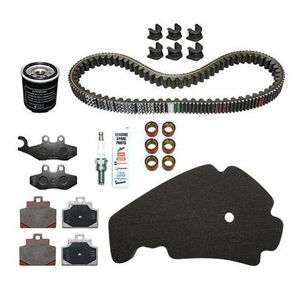 157409 KIT ENTRETIEN MAXISCOOTER ORIGINE PIAGGIO 300 MP3 ABS 2014>, 300 YOURBAN 2011> (AVEC GUIDES VARIATEUR) -1R000377- xxx In