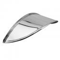 CASQUETTE DE PHARE ROND CYCLO POUR PEUGEOT 103 SP CHROME -SELECTION P2R-